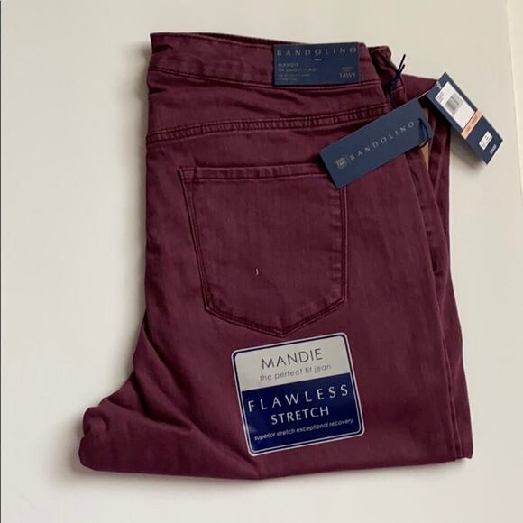 Bandolino Women’s Plus Size 14WS Mandie Basic Short Jeans⭐️⭐️⭐️⭐️⭐️ - Picture 12 of 16